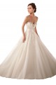 Avorio Abito da ballo Innamorato Raso Tulle Pizzo Abiti da sposa Online