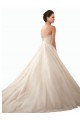 Avorio Abito da ballo Innamorato Raso Tulle Pizzo Abiti da sposa Online