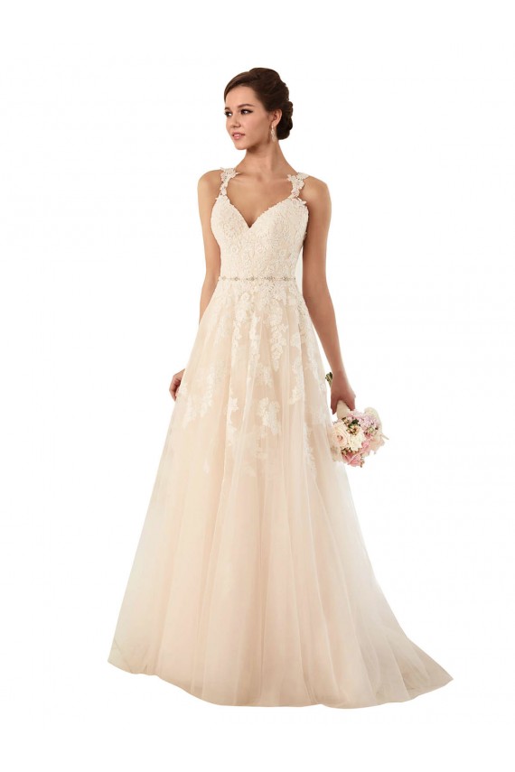 Avorio Linea A Innamorato Tulle Pizzo Abiti da sposa Online