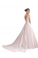 Avorio Linea A Raso Abiti da sposa Online