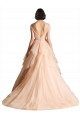 Avorio Linea A Tulle Abiti da sposa Online