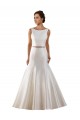 Avorio Stile sirena Barca Raso Abiti da sposa Online