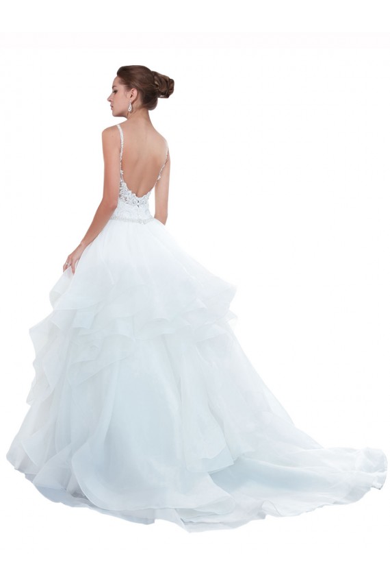 Bianco Abito da ballo Sottili Innamorato Tulle Spiaggia Abiti da sposa Online