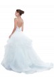 Bianco Abito da ballo Sottili Innamorato Tulle Spiaggia Abiti da sposa Online