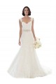 Bianco Stile sirena Pizzo Spiaggia Abiti da sposa Online