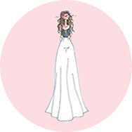 Linea A Abiti da sposa Online
